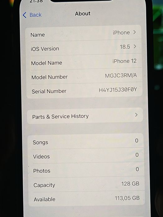 Iphone 12 , 128 neverlocked