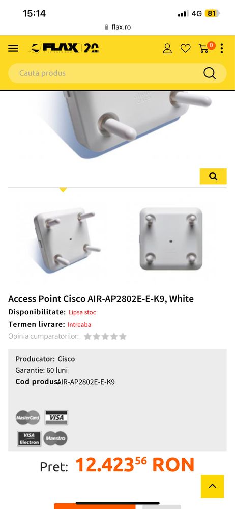 Access Point Cisco AIR-AP2802E-E-K9