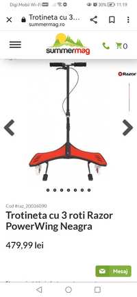 Trotineta razor powerwing 5 ani