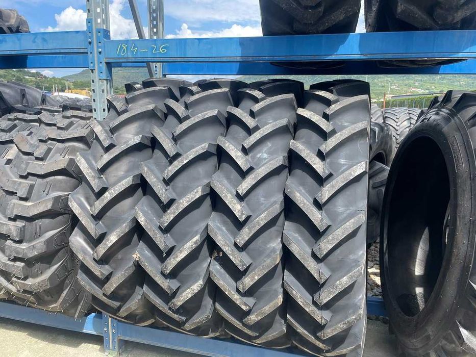 Anvelope noi de tractor romanesc universal U650 cu 8PR 14.00-38