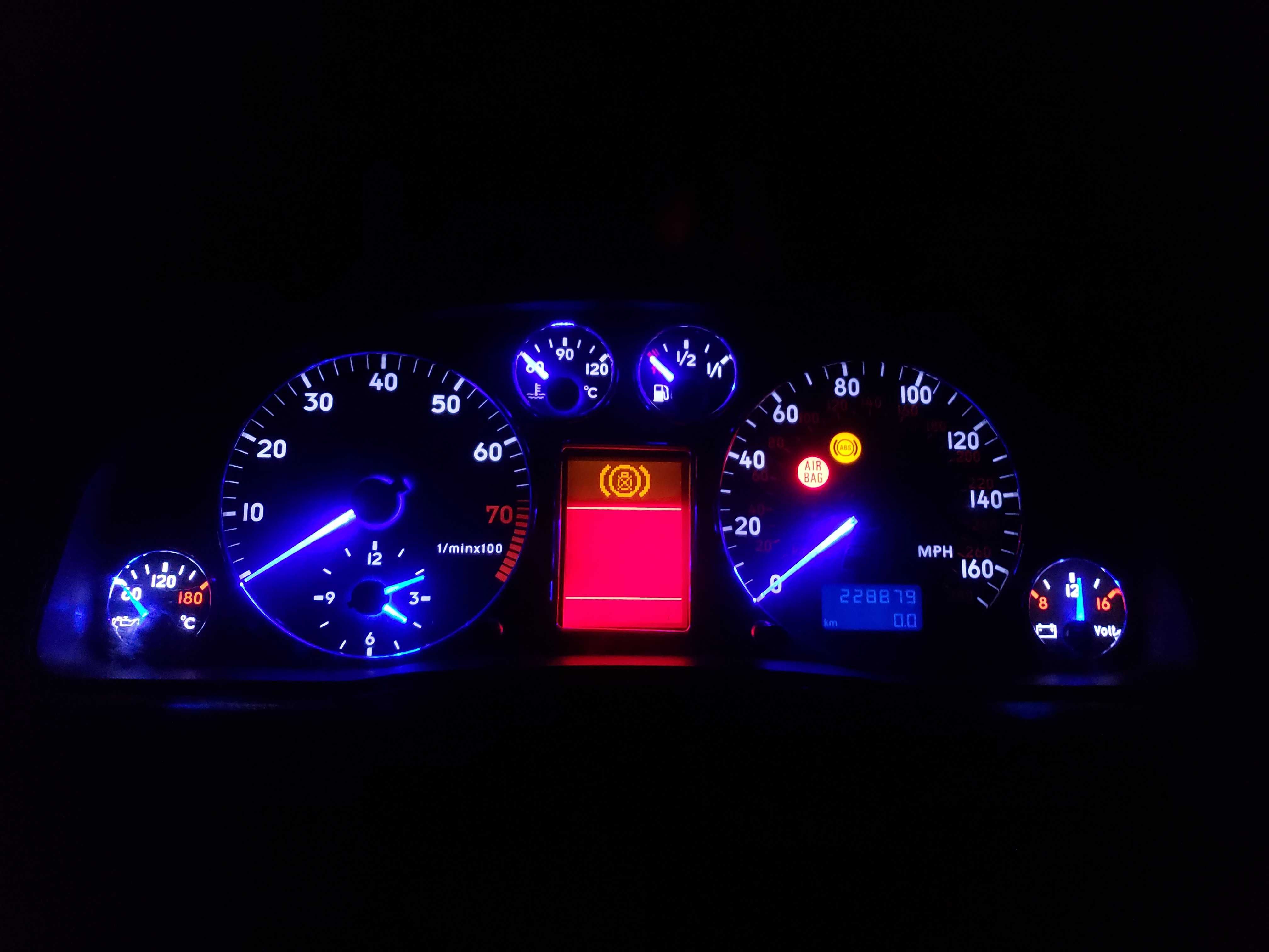 Километраж от Audi S4 B5