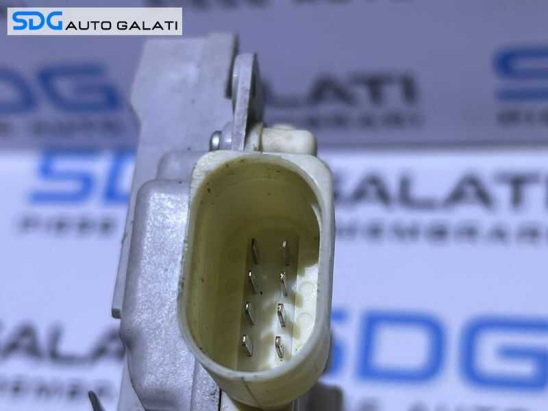 Broasca Incuietoare Usa Portiera Stanga Spate 8 Pini la Mufa Audi A6 C6 2005 - 2011 Cod 4F0839015 [B3716]