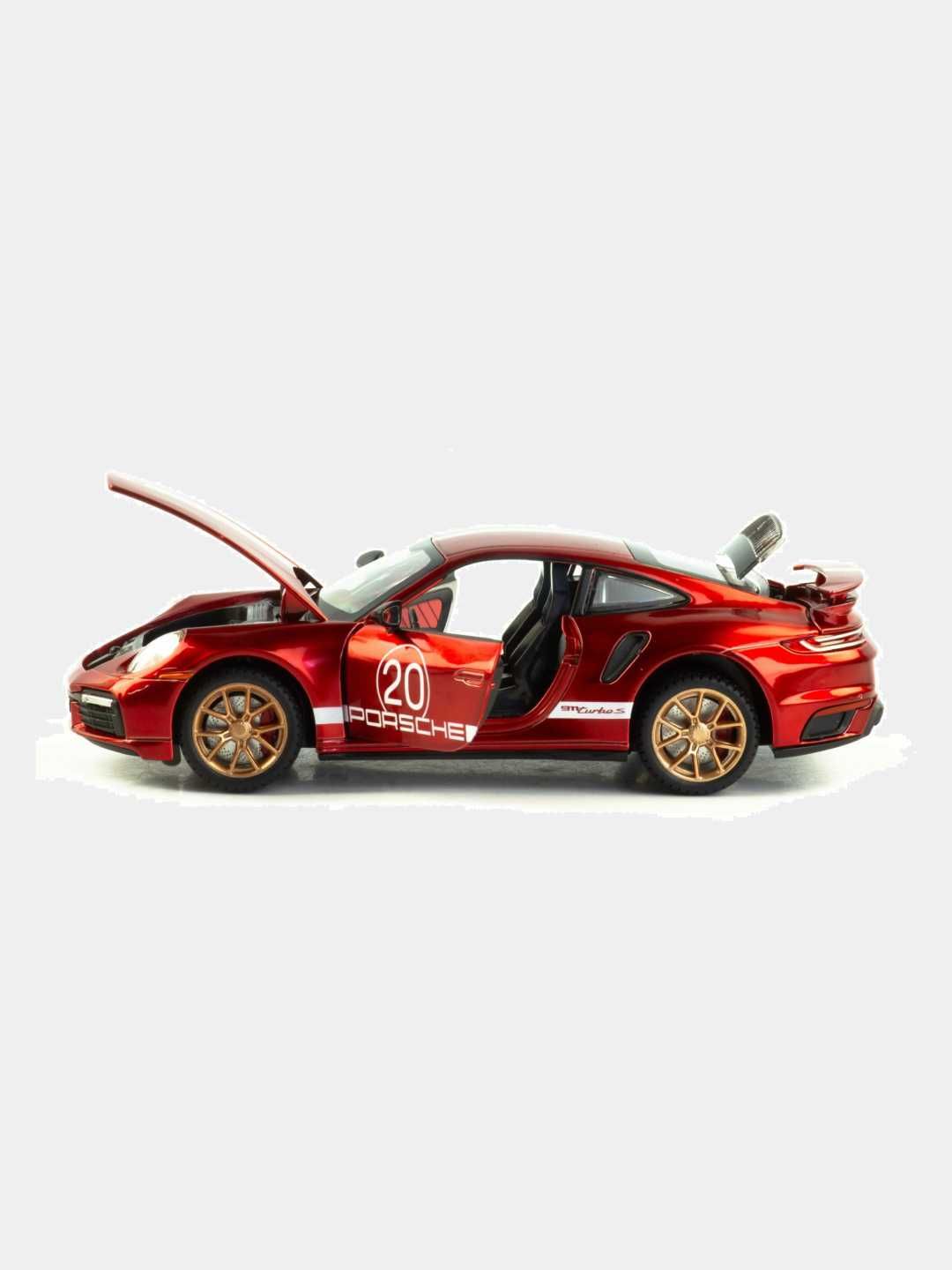 "Металлическая машинка Porsche 911 Turbo S 1:24"