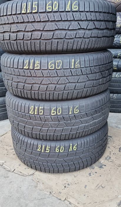 2 sau 4 Anvelope M/S (iarnă) Continental 215 60 R16 Impecabile.