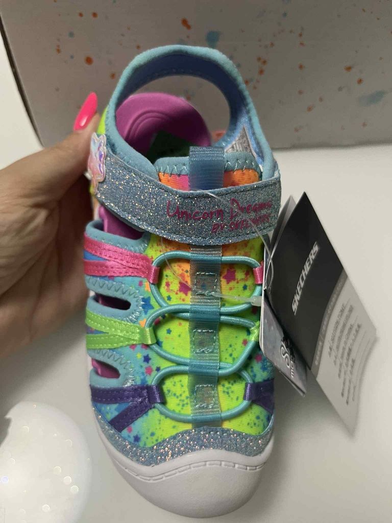 Сандали Skechers unicorn dreams с LED светлини (светещи)