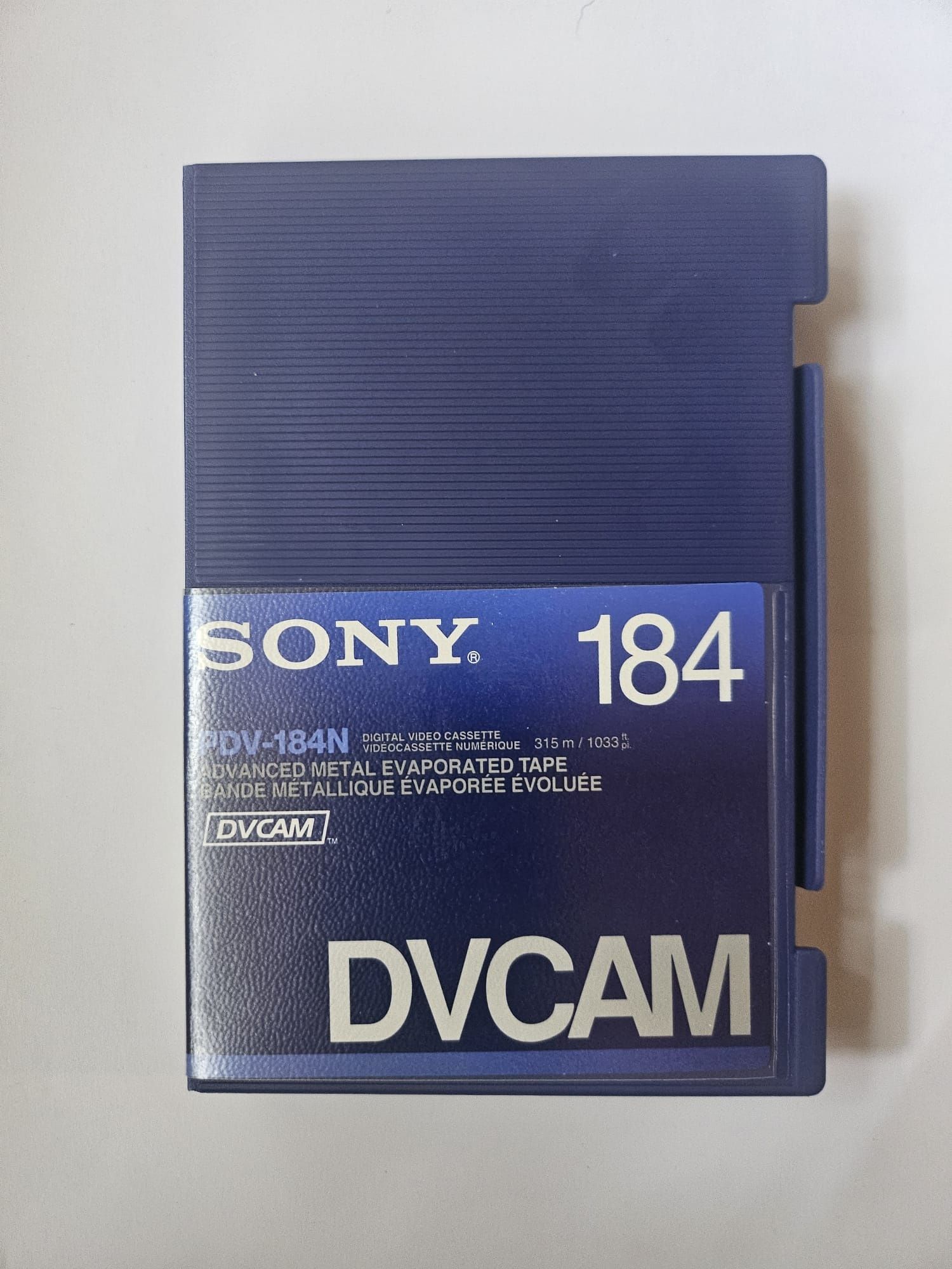 Sony casete DVCam noi