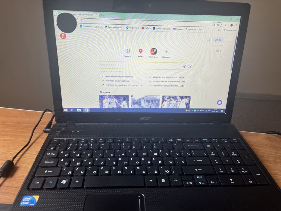Продам ноутбук acer 5742g работает шустро.