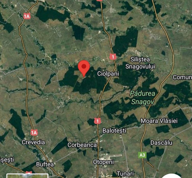 Scrovistea-Balteni-Peris-Teren 2510 mp/30 ml ,Ocazie Unică !