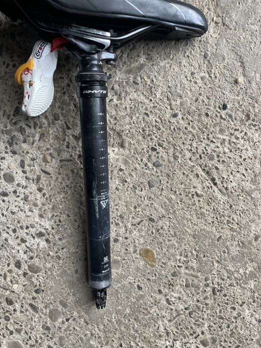 dropper post merge bine pe spranga