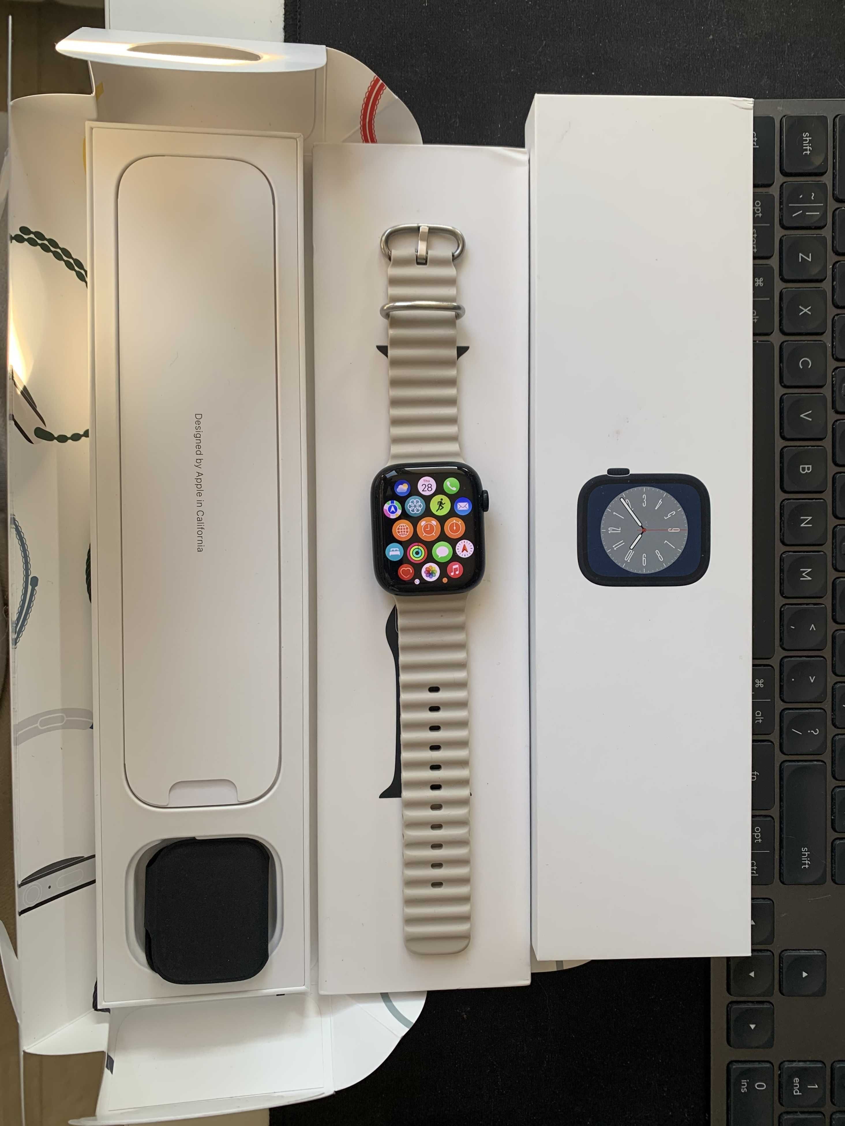 Apple Watch Series 8, 45mm cellular (като нов)  S8