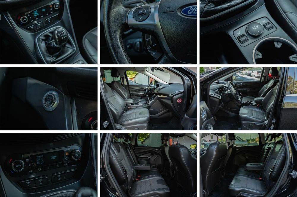 Ford Kuga -2015 - Credit auto-Rate-scaune incalzite-tapiserie piele