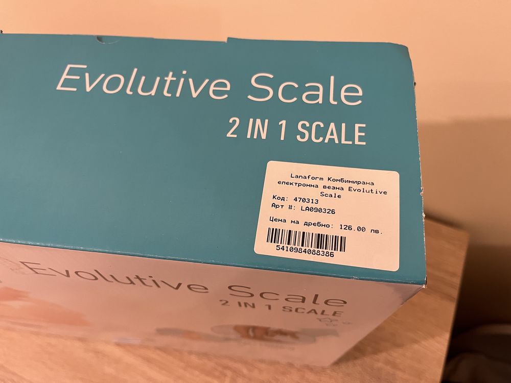 Lanaform електронна везна/кантар Evolutive Scale за бебе/възрастни