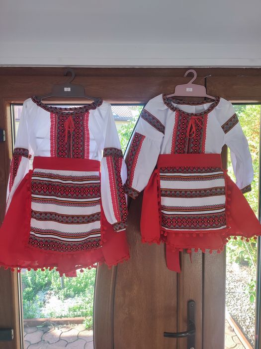 Costum tradițional fetița 3-8 ani