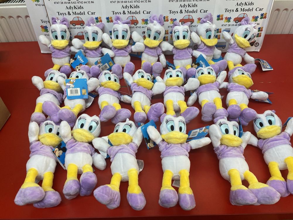 DAISY jucărie din pluș 20 cm originală Walt Disney cu etichetă