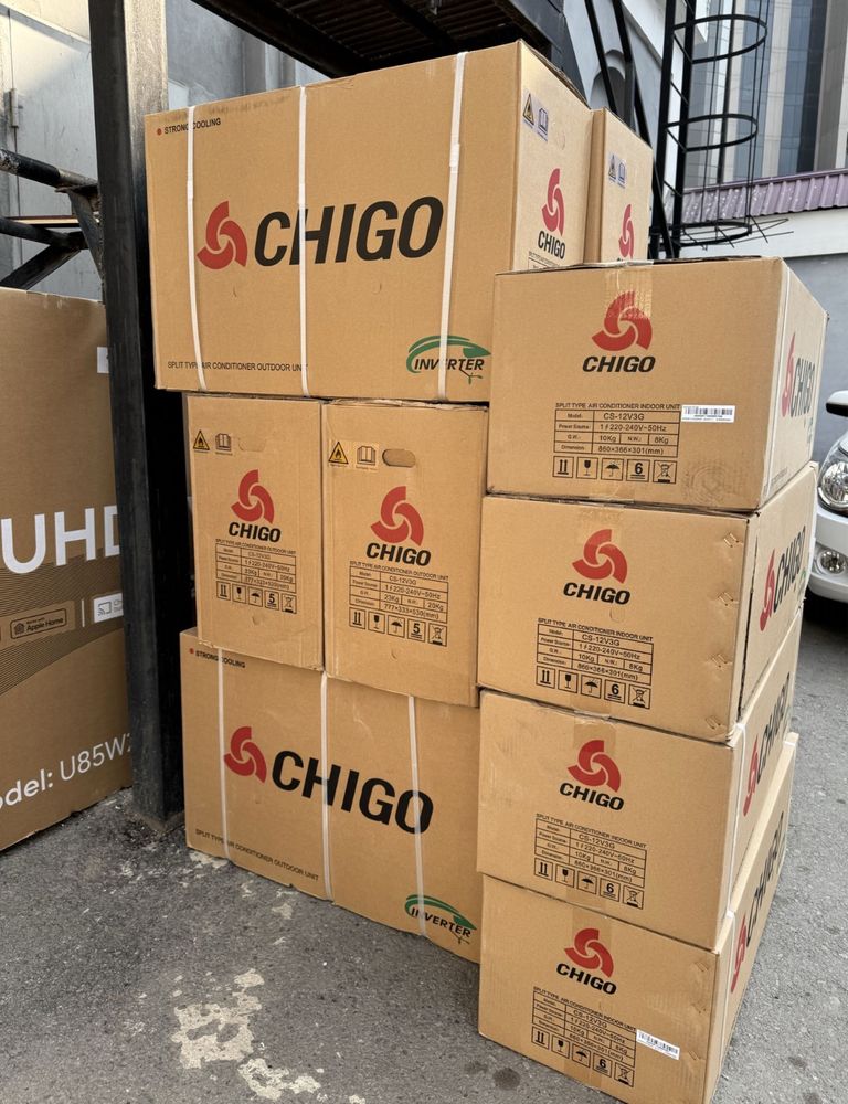 Кондиционер Chigo 12 Inverter New 2025 Установка есть Доставка Бонус