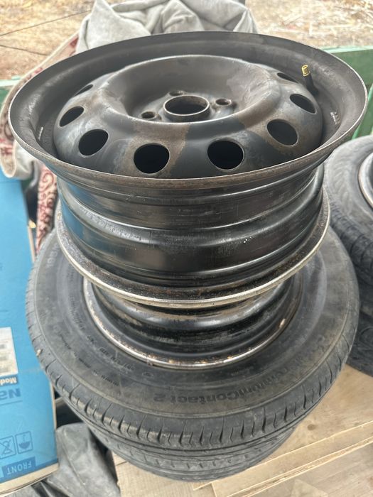 Штамп диски r15 с летней покрышкой