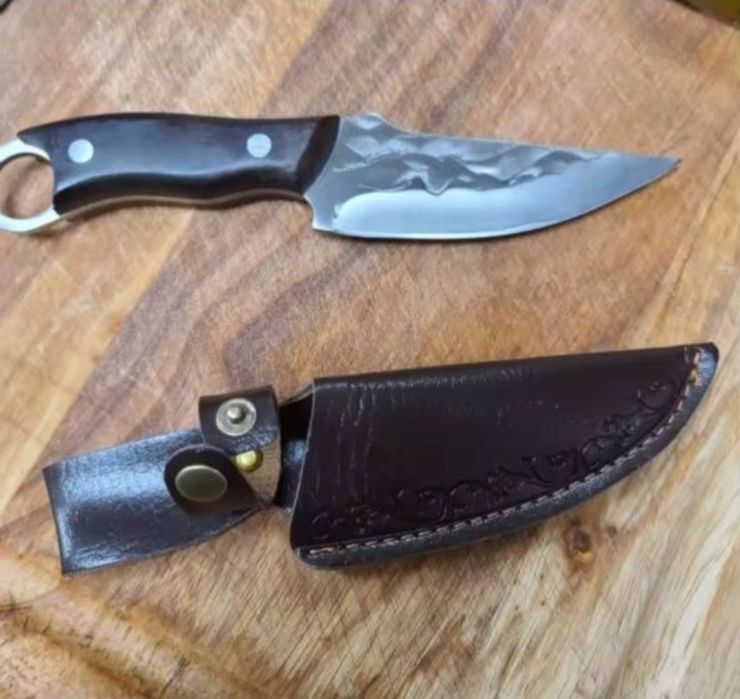 Cutit cu teaca maner cu inel