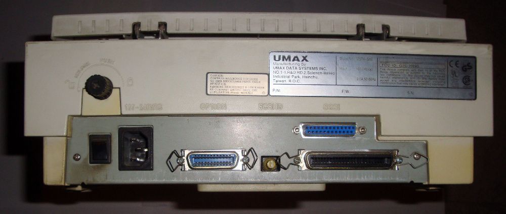 Scaner Umax Vista S6E format A4