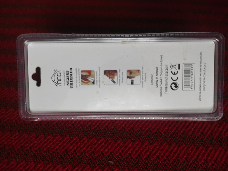 Trimmer pentru nas/urechi, nou in cutie