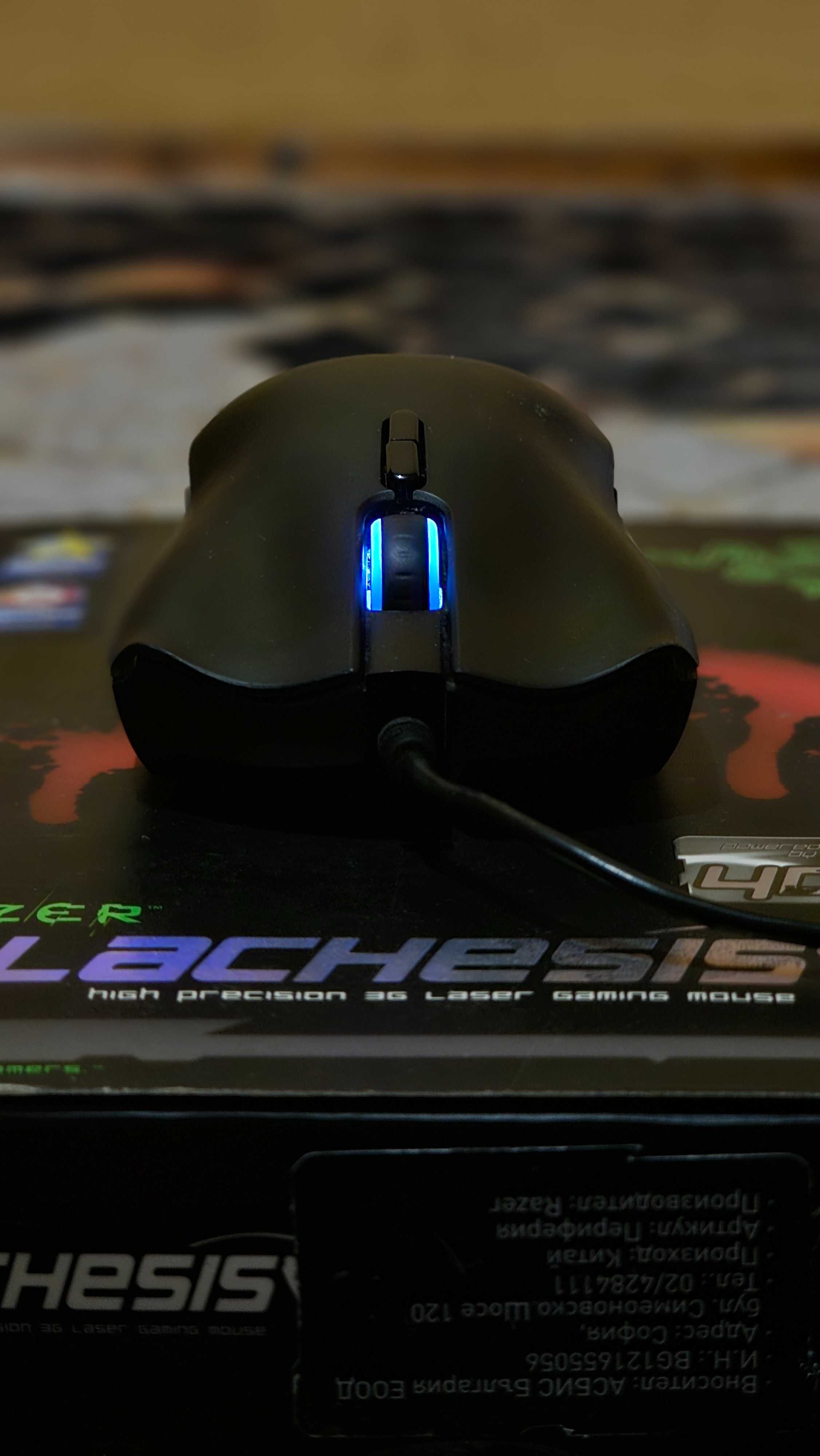 Гейминг мишка Razer Lachesis, черна