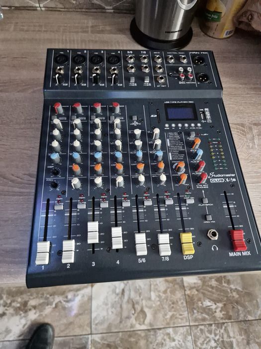 Mixer audio studio master