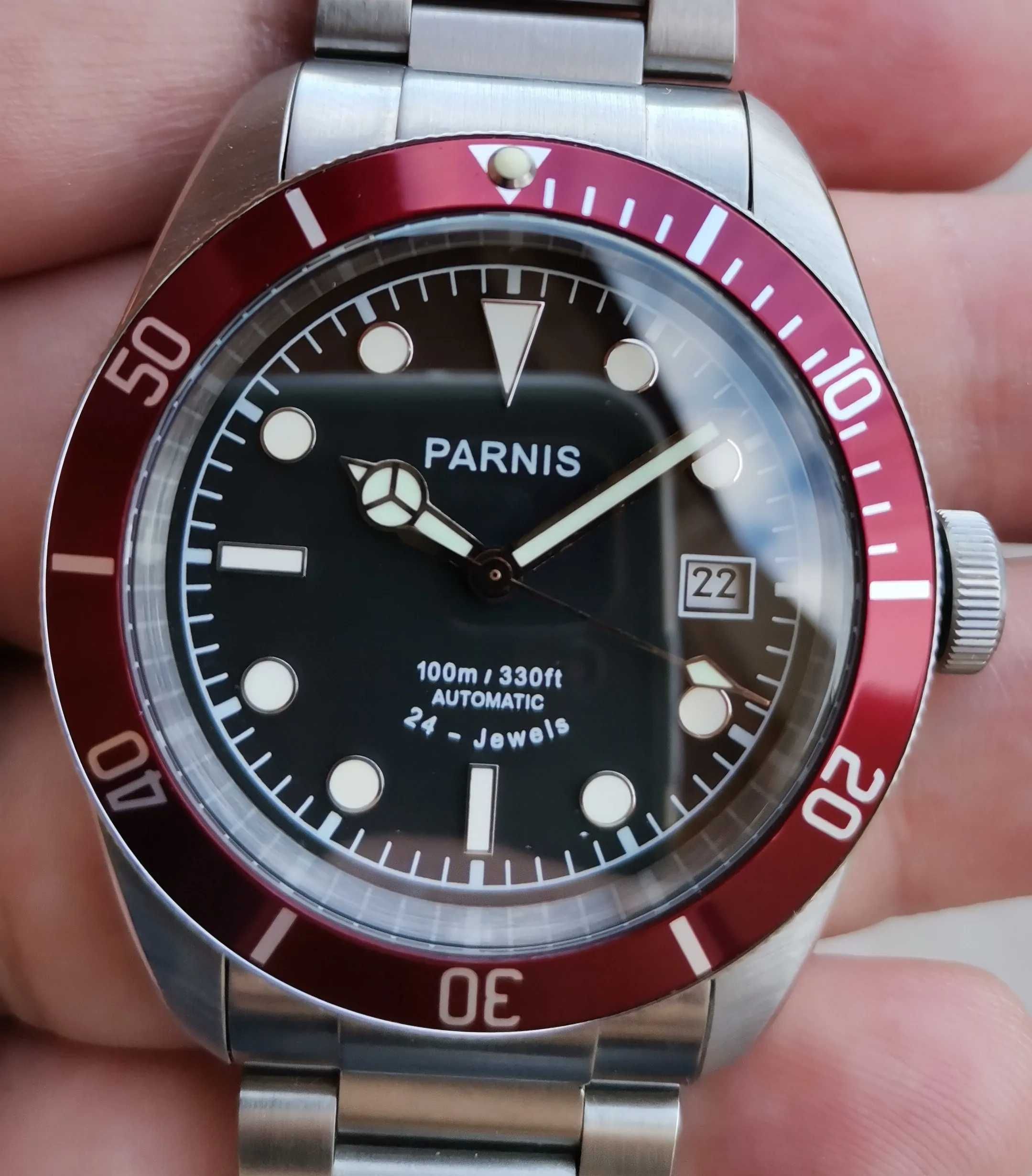 Parnis Bk Automatic Citizen Miyota 9015 28800 BPH 41 mm