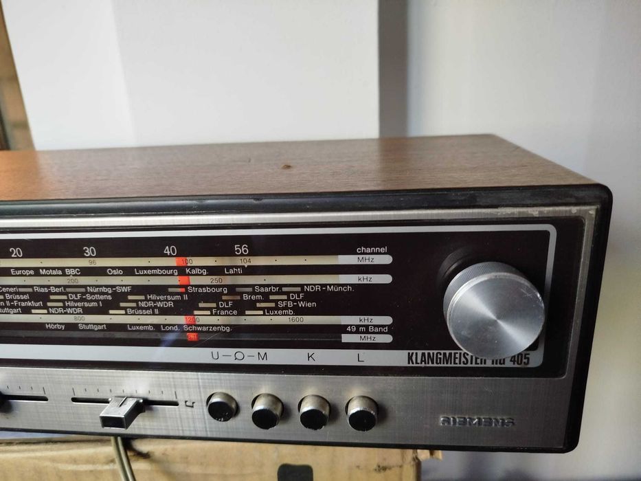 Radio vintage Siemens Klangmeister RG 405 de colectie !