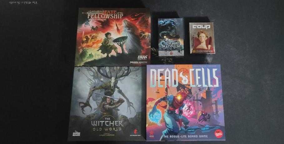 Настолни игри - The Lord of the Rings, Dead Cells, The Witcher и д.р.
