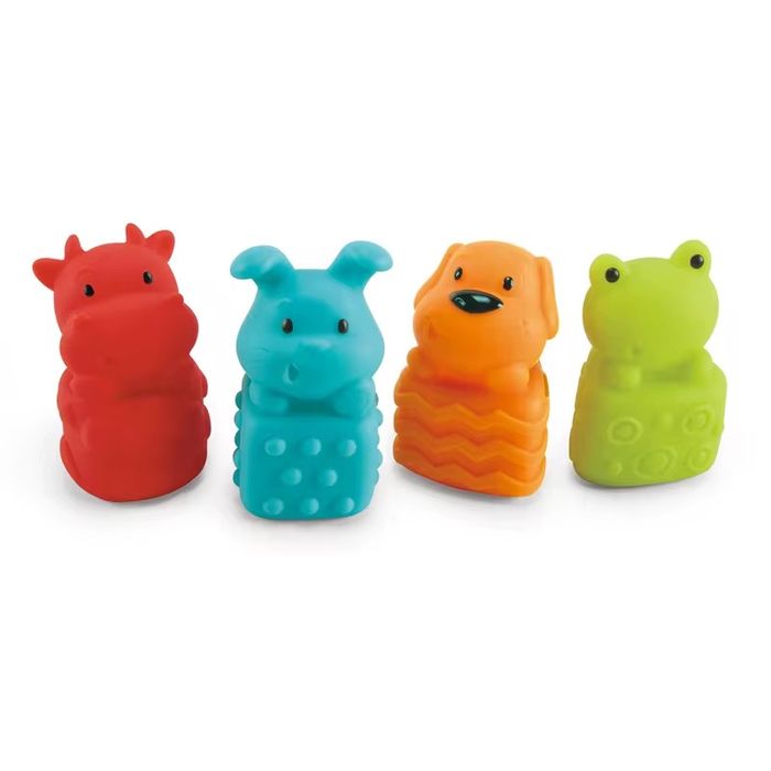 3 в 1 Развивающие мягкие силиконовые шарики Huanger