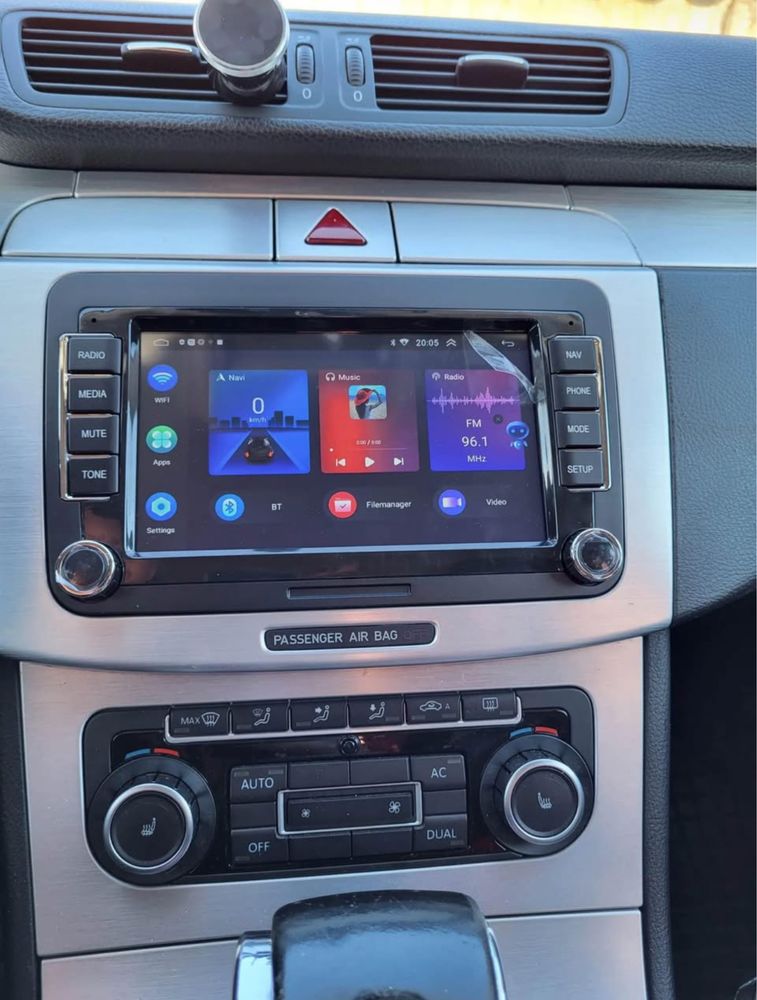 Navigatie Android 2GB Ram+64GB Volkswagen Golf Passat Skoda Seat