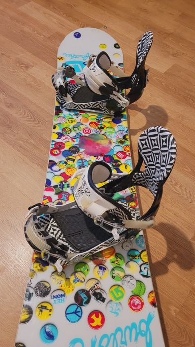 Placa snowboard Burton 153 cu legături RIDE și boots 42 RIDE dublu BOA