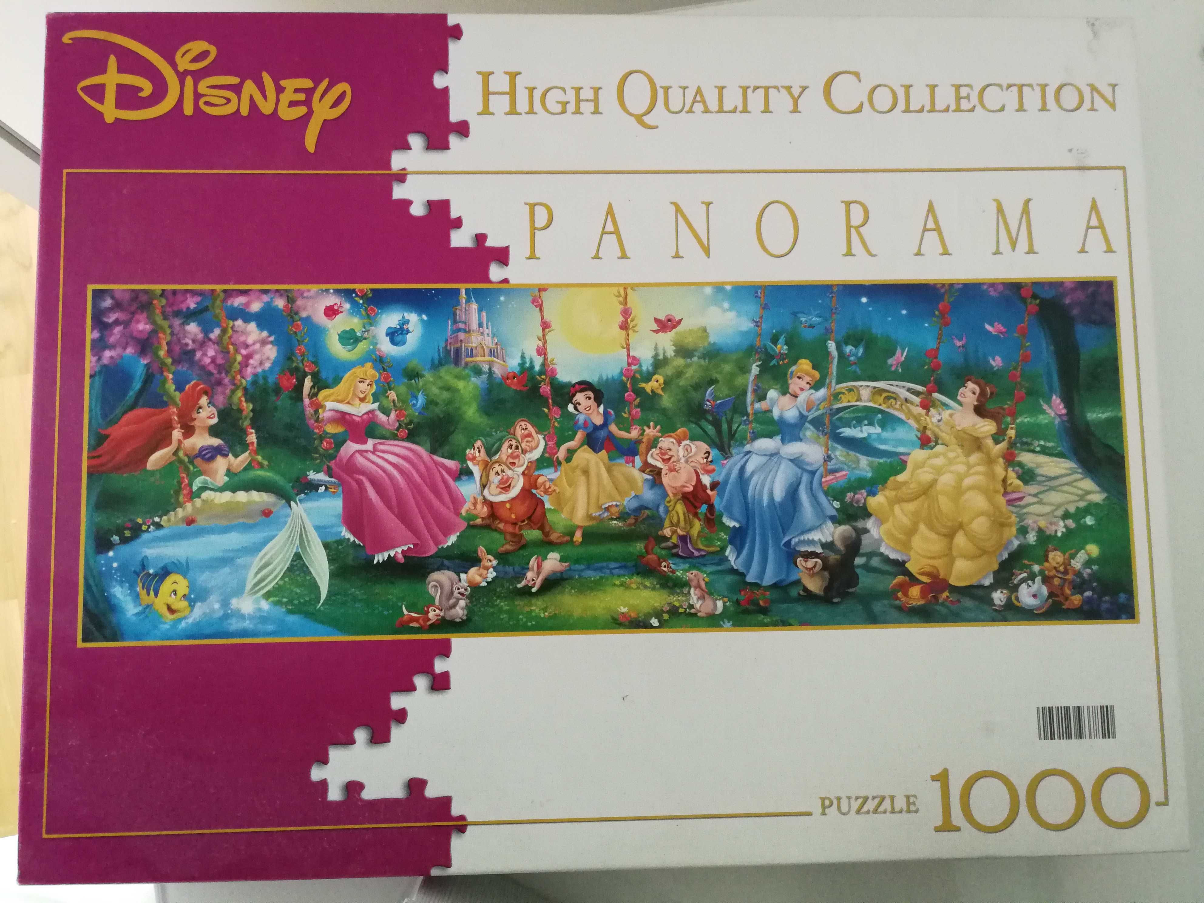 Puzzle Disney Panorama cu prințese 1000 piese