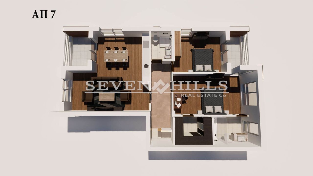 Продава се Тристаен апартамент в с. Марково, Област Пловдив - 133 кв.м за 1339 €/кв.м - Снимка #11
