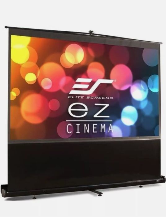 Elite Screens F120 NWH - профессиональный экран для проектора