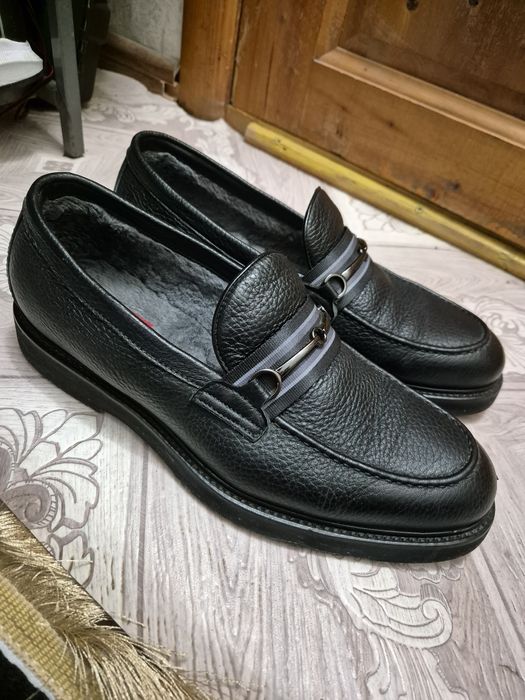 Зимние мужские лоферы Rossi