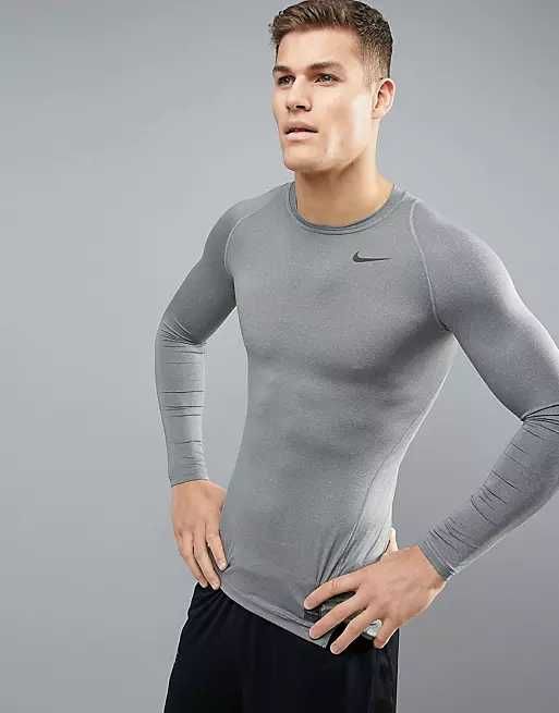 Найк Nike Pro Cool Dri Fit Compression еластична блуза фланела XL