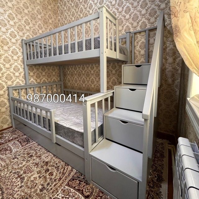 Двухярсная кровать аксия