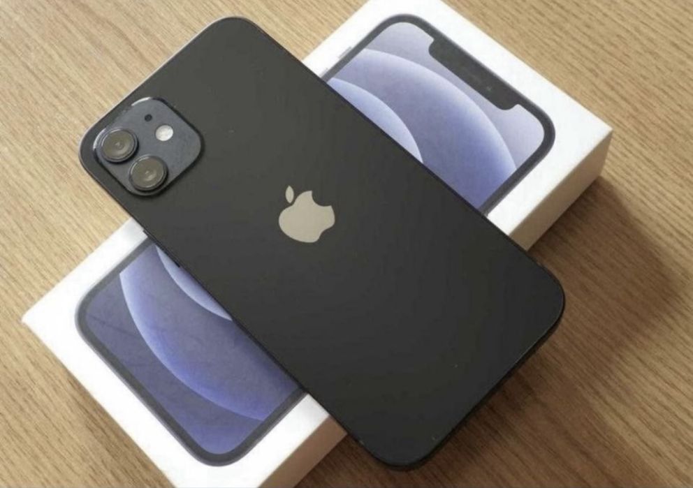 Iphone 12 Black 5G; Impecabil; Bateria 90%