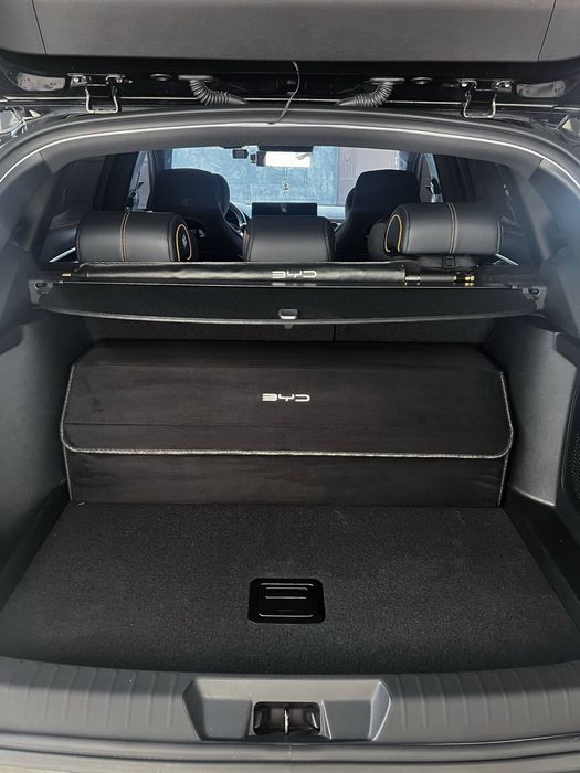 Чемодан - сумка в багажник BYD  (под алькантара)