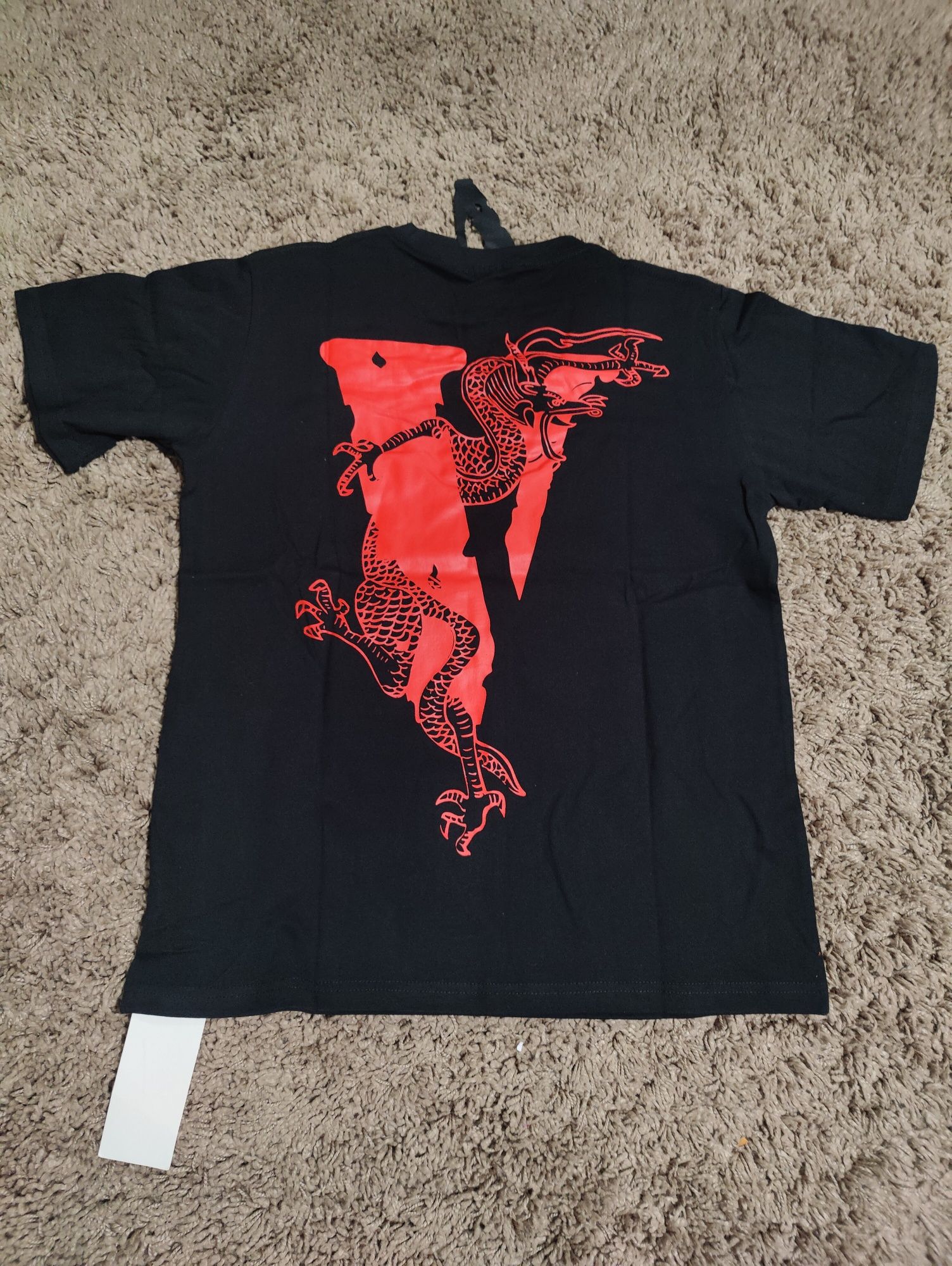 Tricou Vlone x Clot Black Red Dragon