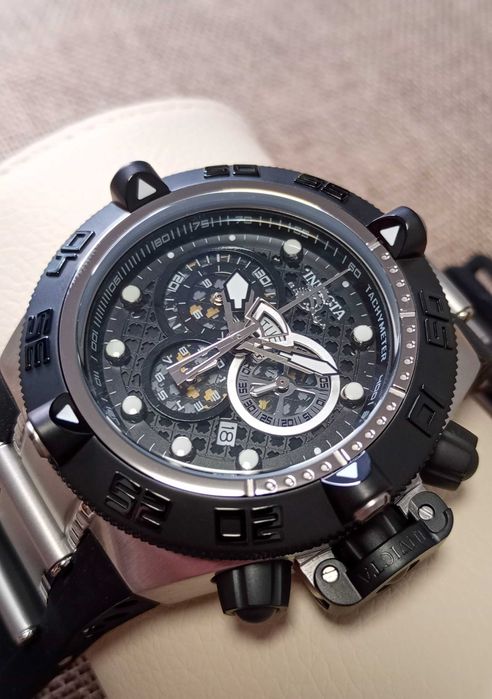 Ceas Invicta Subaqua Noma IV Black Dial Chronograph – Barbati