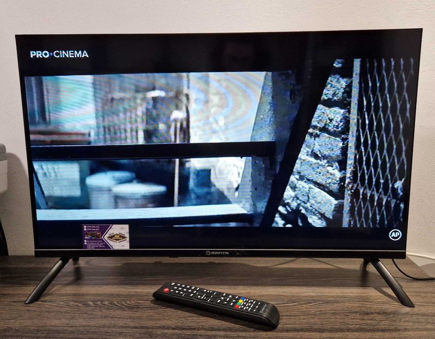 TV Led Televizor Manta 32LHN124E, port USB si HDMI cu telecomanda