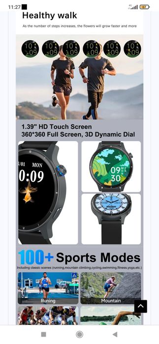 Smart watch v15z