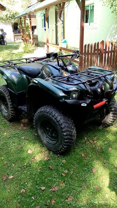 Yamaha Grizzly.  Fara acte