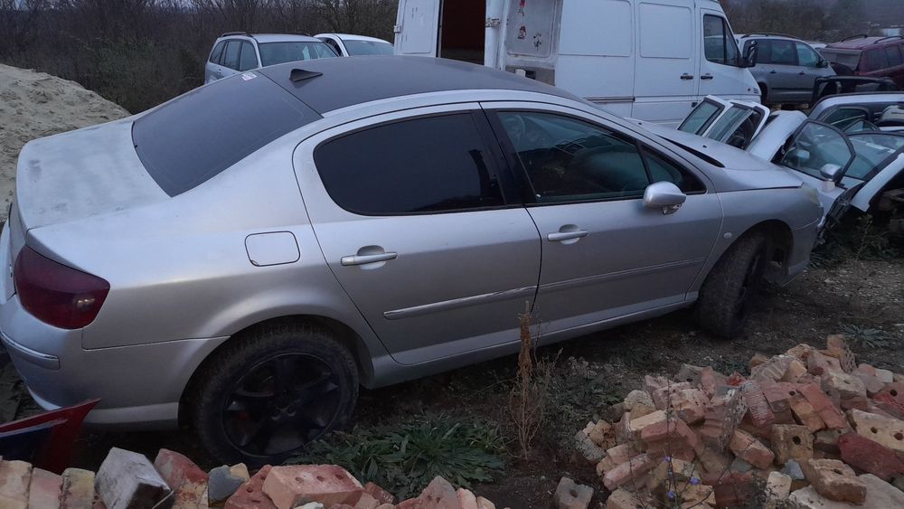 Пежо 407 2.0 хди 136 коня дизел НА ЧАСТИ