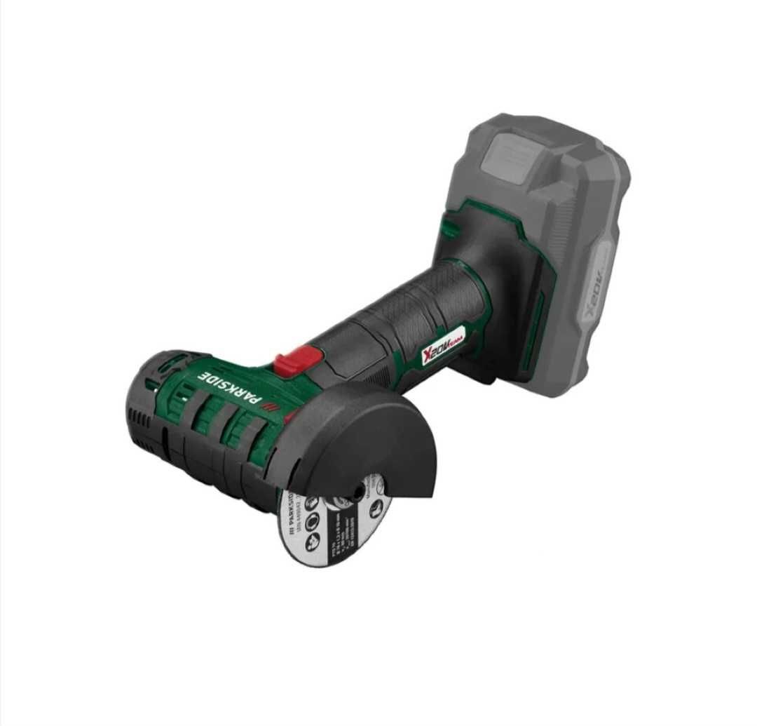 Mini polizar unghiular/ flex cu acumulator  si incarcator PARKSIDE