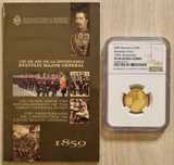 Moneda aur BNR 100 Lei, Statul Major General, gradata NGC PF 69