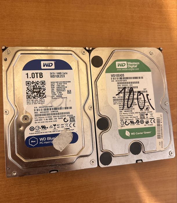 HDD PC Desktop 1TB Western Digital/ Seagate