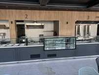 Vitrine linie cald si rece 14 metri lungime