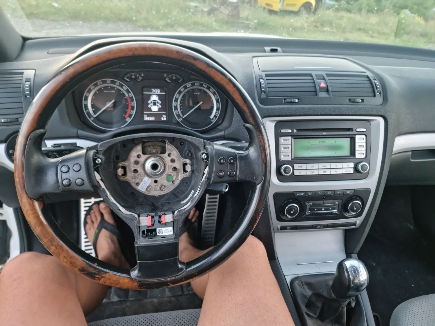 Skoda octavia 1.9 105k 4motion на части